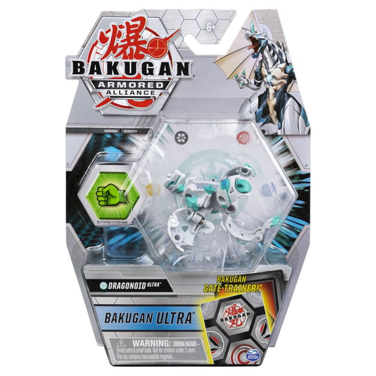 Bakugan, kula delux Aromred Alliance Dragonoid White Bakugan