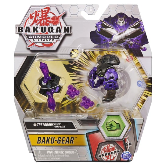 Bakugan, kule z akcesoriami Baku-Gear Troll Black Bakugan