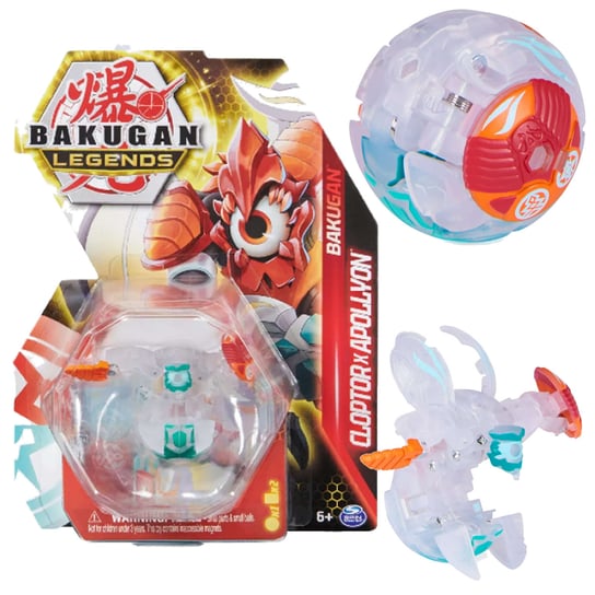 Bakugan Legends Cloptor X Apollyon Figurka +Karty Spin Master