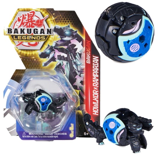 Bakugan Legends Howlkor X Ramparian Figurka +Karty Bakugan