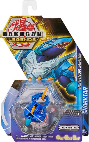Bakugan Legends Platinum figurka Sharktar i karty Spin Master