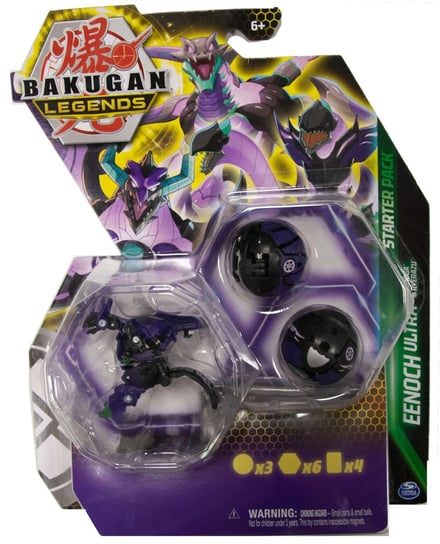 Bakugan Legends Zestaw startowy Eenoch Ultra 3 figurki + karty Spin Master