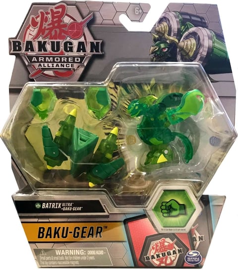 Bakugan, zestaw Batrix Ultra + Baku-Gear Bakugan