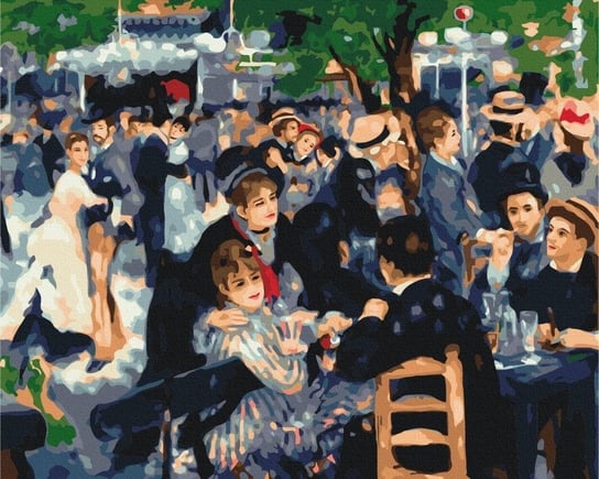 Bal W Moulin De La Galette. Pierre-auguste Renoir Malowanie Po Numerach artnapi