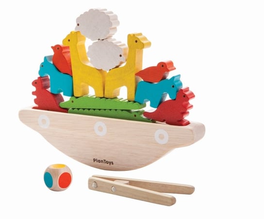 Balansująca łódka, gra rodzinna, Plan Toys Plan Toys