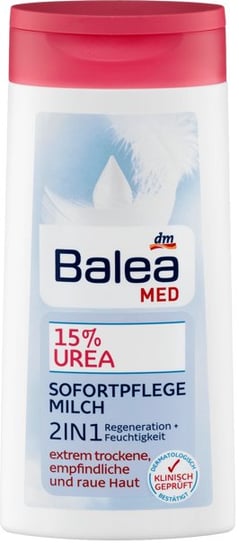 Balea, Med, mleczko urea 15% 2w1, 250 ml Balea