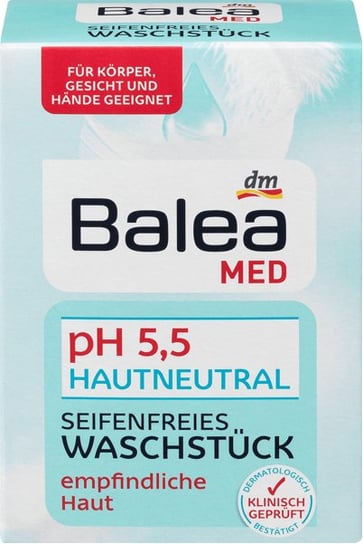 Balea, Med, mydło z olejem ryżowym ph 5,5, 150 g Balea