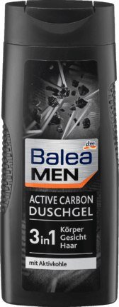 Balea Men Active Carbon Żel pod Prysznic 300 ml. Balea