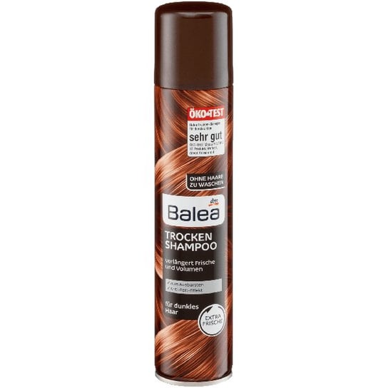 Balea, suchy szampon ciemnych włosów, 200 ml Balea