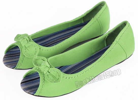 balerinki NEW AGE - LT.GREEN (OX-01) -40 Pozostali producenci