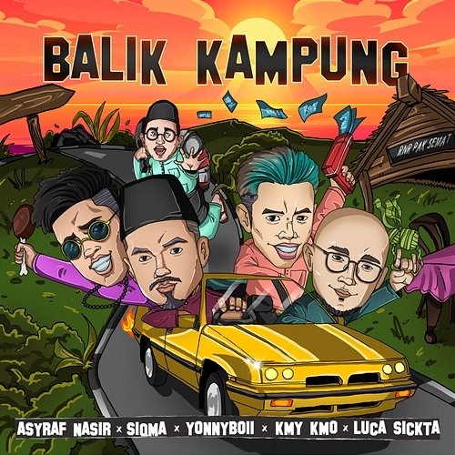 Balik Kampung Yonnyboii, Kmy Kmo, Luca Sickta feat. Siqma, ASYRAF NASIR