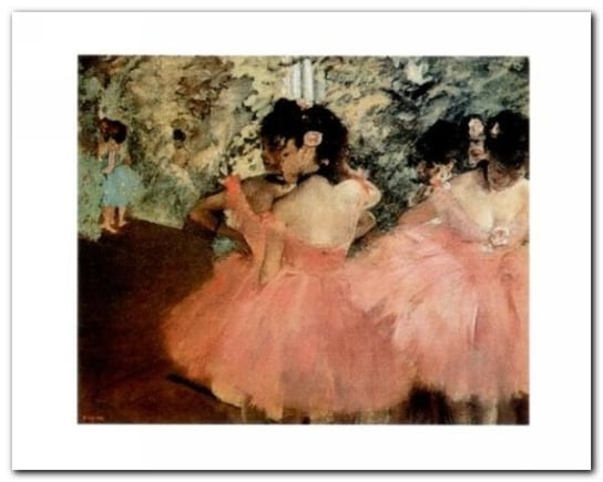 Ballerine In Rosa plakat obraz 30x24cm Wizard+Genius