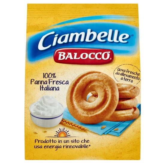 BALOCCO Ciambelle - Włoskie, kruche ciastka 700g 1 paczka Inna marka