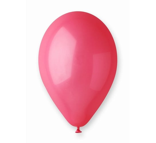 Balon, 10", czerwony, 100 sztuk Gemar