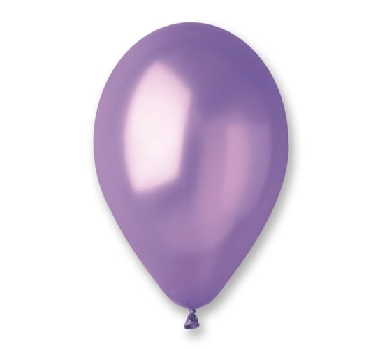 Balon, 10", fioletowy, 100 sztuk Gemar