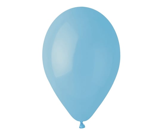 Balon, 10", niebieski, 100 sztuk Gemar