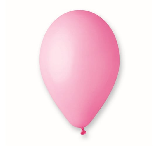 Balon, 10", różowy, 100 sztuk GoDan