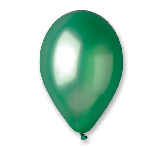 Balon, 10", zielony, 100 sztuk Gemar