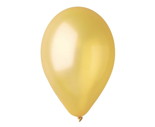 Balon, 10", złoty, 100 sztuk GoDan