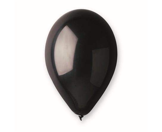 Balon, 12", czarny, 100 sztuk GoDan