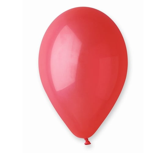Balon, 12", czerwony 45", 100 sztuk GoDan