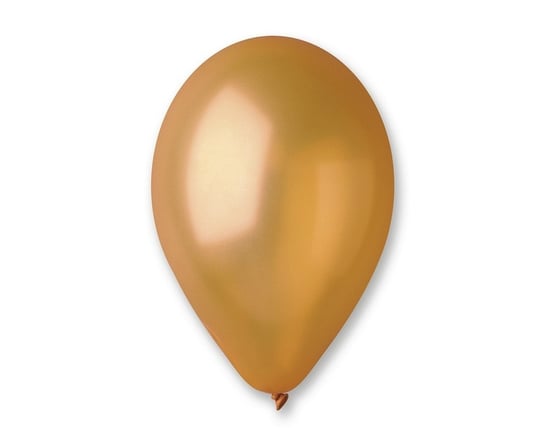 Balon, 12", złoty, 100 sztuk GoDan