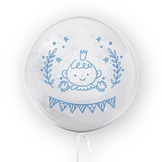 Balon 45cm Chłopiec Baby Shower TUBAN TUBAN