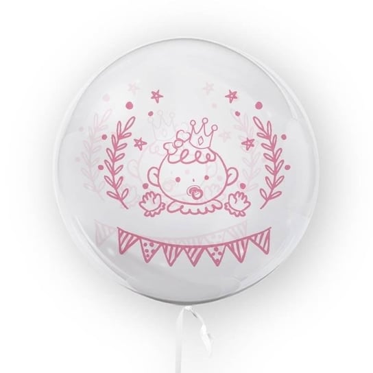 Balon 45cm Dziewczynka Baby Shower TUBAN TUBAN