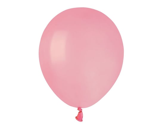 Balon, 5", różowy, 100 sztuk Gemar