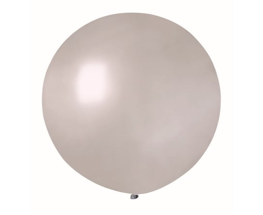 Balon, 65 cm, srebrny, kula Gemar