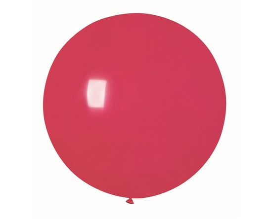 Balon, 80 cm, czerwony, kula Gemar