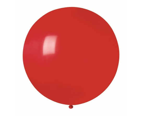 Balon, 80 cm, czerwony, kula Gemar