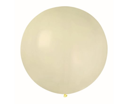 Balon, 80 cm, kremowy, kula GoDan