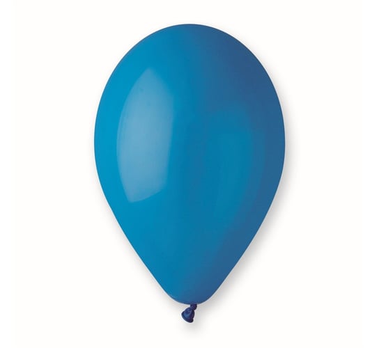Balon, 9", niebieski, 100 sztuk Gemar
