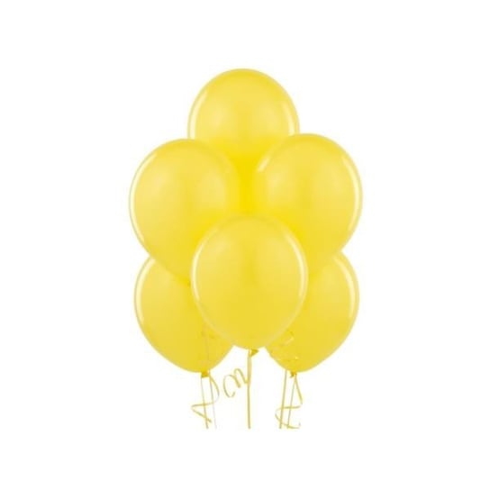 Balon A'5 B095 żółty metalik 12'' (30 cm) MK Trade