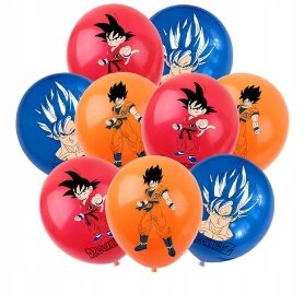 Balon Balony Dragon Ball 12szt Doku Vegeta Happy Birthday Greenzone