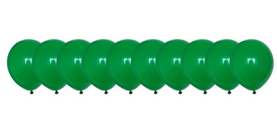 Balon Balony Zielone 10 Szt Matowe Lateksowe Inna marka