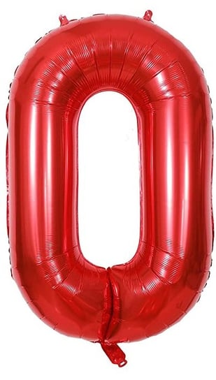 Balon Cyfra Numer 0 Urodziny Rocznica Duża 100 Cm,Hopki Hopki