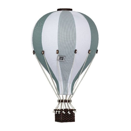 Balon Dekoracyjny 3 kolory Miętowy - Biały - Zielony roz. M - 33 cm - Super Balloon Inna marka