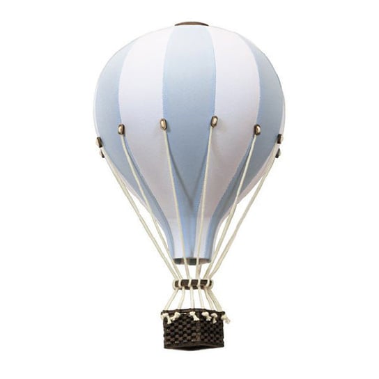Balon Dekoracyjny Biało - Błękitny roz. S - 28 cm - Super Balloon Inna marka
