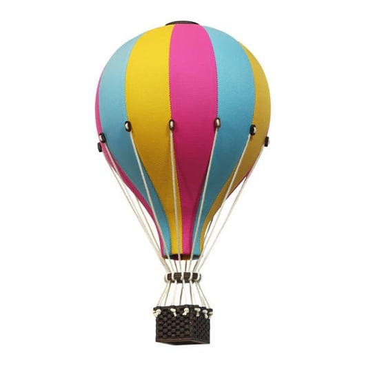 Balon Dekoracyjny Żółto - Różowo - Turkusowy Roz. S - 28 Cm - Super Balloon Inny producent