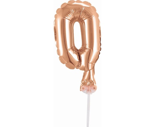 BALON FOL 0 13CM NA PAT RÓŻ-ZŁ GoDan