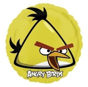 Balon Foliowy 18' Angry Birds - Yellow Bird Anagram