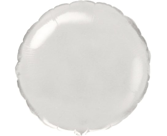 Balon foliowy, 18", biały Flexmetal