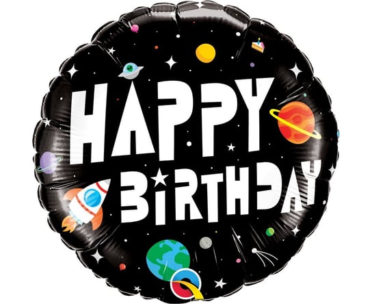Balon Foliowy 18 Cali Ql Happy Birthday Astronaut Qualatex