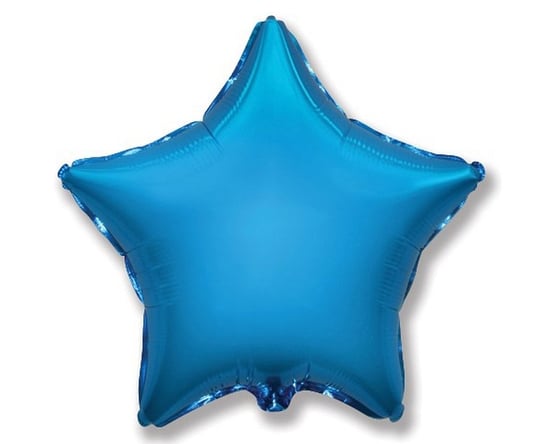Balon foliowy 18" FX - "Gwiazda" (niebieska) Flexmetal