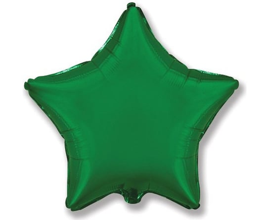 Balon foliowy 18" FX - "Gwiazda" (zielona) Flexmetal