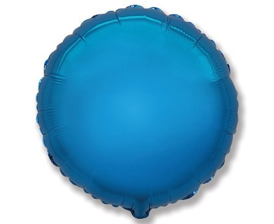 Balon Foliowy 18" Fx - "Okrągły" (Niebieski) Flexmetal