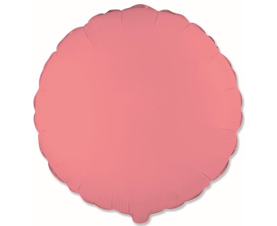 Balon foliowy 18" FX - Okrągły (pastel czerwony) Flexmetal