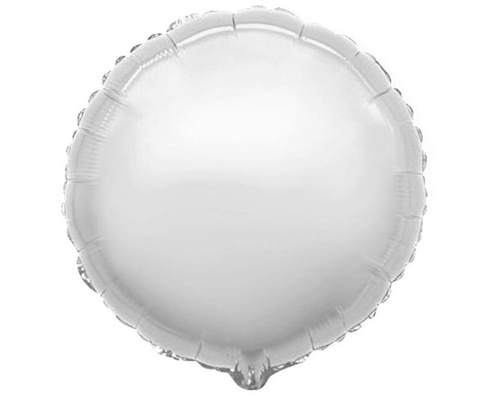 Balon foliowy 18" FX - "Okrągły" (srebrny) Flexmetal